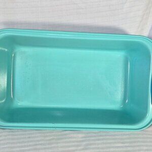 Non-Toxic loaf‎ pan Nonstick Oven Safe with Heat-Resistant Silicone Handles teal